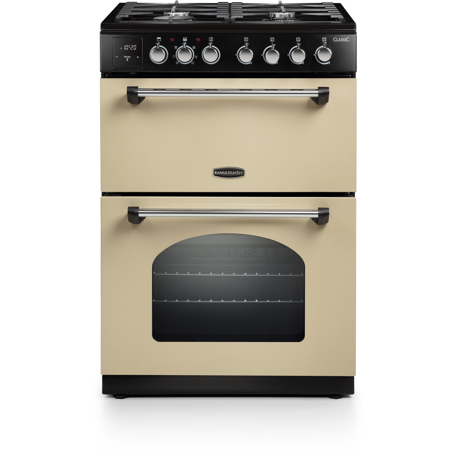 Rangemaster CLA60DFFCR/C Classic 60cm Freestanding Dual Fuel Cooker – CREAM
