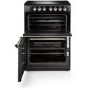 Refurbished Rangemaster Classic CLA60ECBLC 60cm Electric Cooker Black