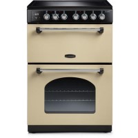 Refurbished Rangemaster Classic CLA60ECCRC 60cm Electric Cooker with Ceramic Hob Cream Refurbished Rangemaster Classic CLA60ECCRC 60cm Electric Cooker with Ceramic Hob Cream