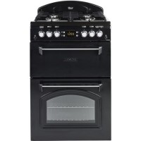 GRADE A2 - Leisure Beko CLA60GAK Classic 60cm Double Oven Gas Cooker Black