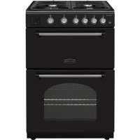 Rangemaster Classic 60cm Gas Cooker - Black Rangemaster Classic 60cm Gas Cooker - Black