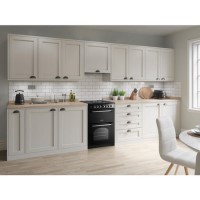 Rangemaster Classic 60cm Dual Fuel Cooker - Black