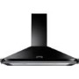 GRADE A2 - Rangemaster CLAHDC100BC 95690 Classic 100cm Chimney Cooker Hood With Rail 