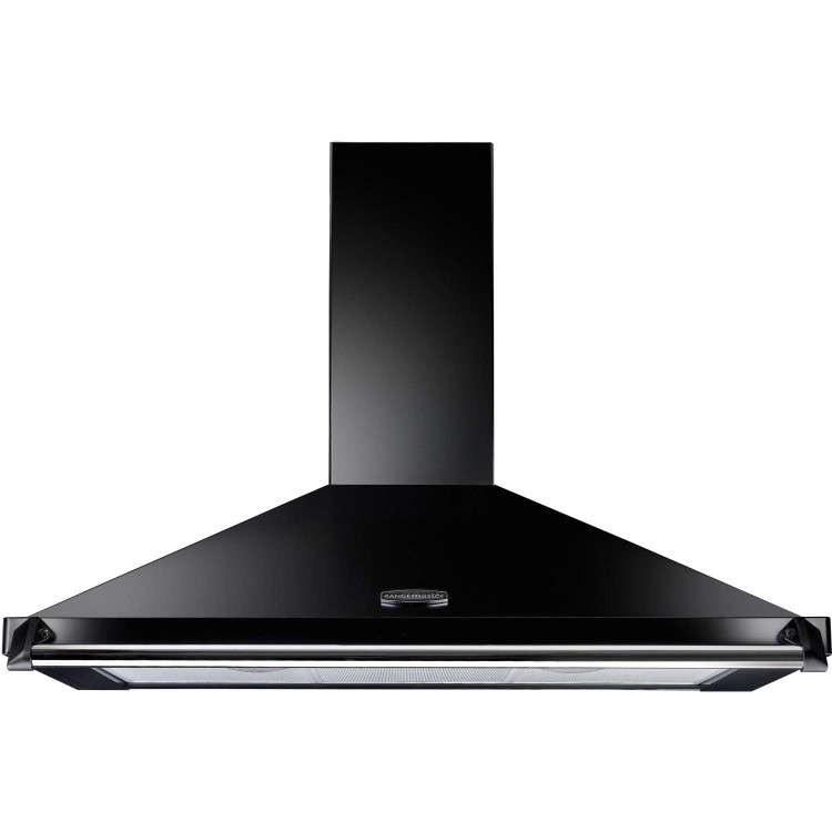 GRADE A2 - Rangemaster CLAHDC100BC 95690 Classic 100cm Chimney Cooker Hood With Rail 
