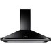 Rangemaster Classic 90cm Chimney Cooker Hood - Black & Chrome