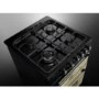 GRADE A1 - Rangemaster 10731 Classic 60cm Double Oven Gas Cooker Black And Chrome
