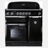 Rangemaster Classic Induction 90cm Electric Range Cooker in Black and Chrome