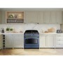 Rangemaster Classic 90cm Dual Fuel Range Cooker - Stone Blue & Chrome