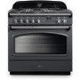 Rangemaster Classic 90cm Dual Fuel Cooker - Slate & Chrome