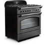 Rangemaster Classic 90cm Dual Fuel Range Cooker - Slate & Brass