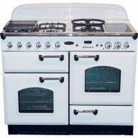 Rangemaster 74220 Classic Blanc 110cm LPG Gas Range Cooker - White