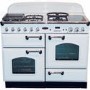 Rangemaster 74220 Classic Blanc 110cm LPG Gas Range Cooker - White