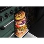 Rangemaster Classic Deluxe 100cm Dual Fuel Range Cooker - Mineral Green & Chrome