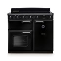 CLDL100EIPGBL/CM1 Rangemaster Classic Deluxe 100cm Induction Range Cooker - Gloss Black & Chrome