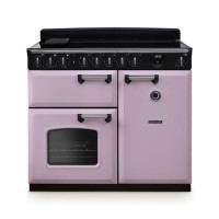 Rangemaster Classic Deluxe 100cm Induction Range Cooker - Heather & Chrome