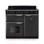Rangemaster Classic Deluxe 100cm Induction Range Cooker - Slate & Chrome