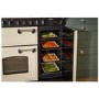 Rangemaster Classic Deluxe 90cm Dual Fuel Range Cooker - Pale Cream & Chrome