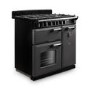 Rangemaster Classic Deluxe 90cm Dual Fuel Range Cooker - Slate & Chrome