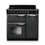 Rangemaster Classic Deluxe 90cm Dual Fuel Range Cooker - Slate & Chrome