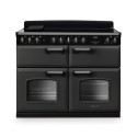 CLDLB110EIPSLT/CM1 Rangemaster Classic Deluxe 110cm Base Cavity Induction Range Cooker - Slate & Chrome