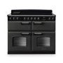 Rangemaster Classic Deluxe 110cm Base Cavity Induction Range Cooker - Slate & Chrome