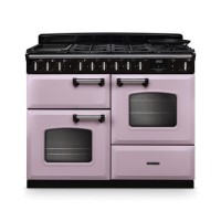 Rangemaster Classic Deluxe 110cm Dual Fuel Range Cooker - Heather & Chrome Rangemaster Classic Deluxe 110cm Dual Fuel Range Cooker - Heather & Chrome