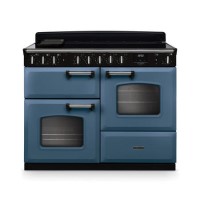 Rangemaster Classic Deluxe 110cm Dual Fuel Range Cooker - Stone Blue & Chrome Rangemaster Classic Deluxe 110cm Dual Fuel Range Cooker - Stone Blue & Chrome