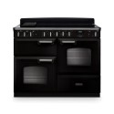 CLDLO110EIPGBL/CM1 Rangemaster Classic Deluxe 110cm Induction Range Cooker - Gloss Black & Chrome