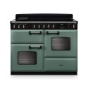 CLDLO110EIPMGR/CM1 Rangemaster Classic Deluxe 110cm Induction Range Cooker - Mineral Green + Chrome