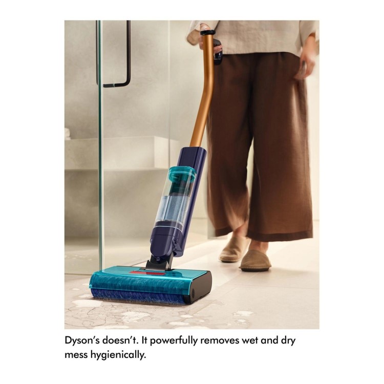 Dyson CLEANWASHKIT Clean & Wash Cordless Vacuum Cleaner with Hard Floor Cleaning Solution – Wet & Dry Hard Floor Cleaner