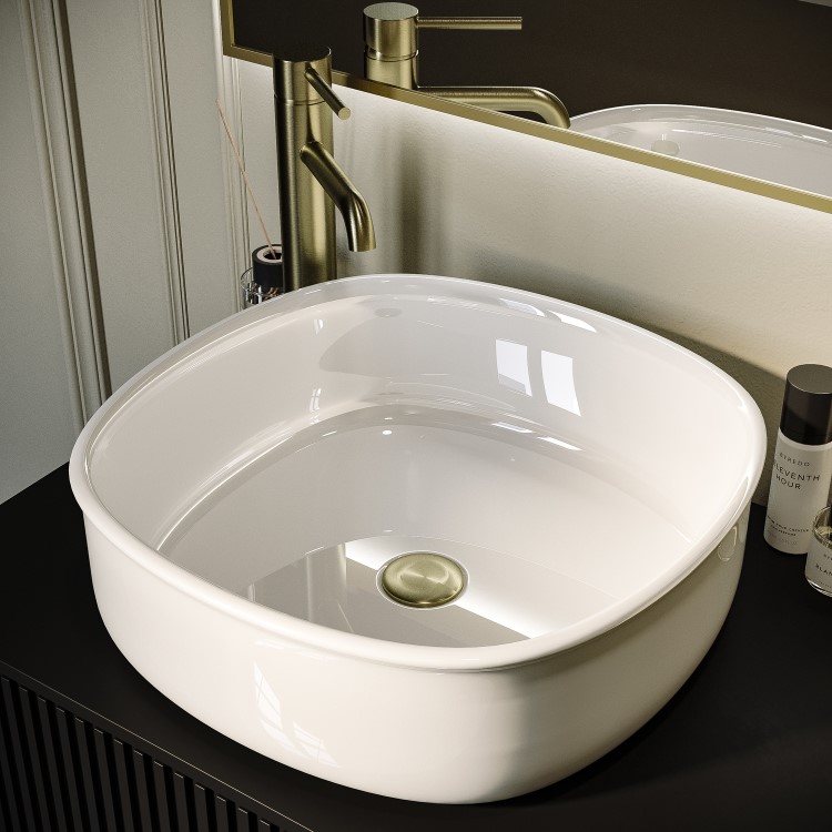 Square Countertop Basin 423mm - Clifton