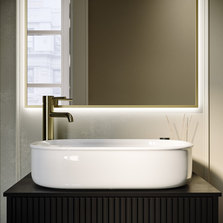 Rectangular Countertop Basin 550mm - Clifton