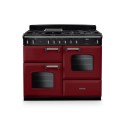 CLO110DFPBOR/CM1 Rangemaster Classic 110cm Dual Fuel Range Cooker - Bordeaux