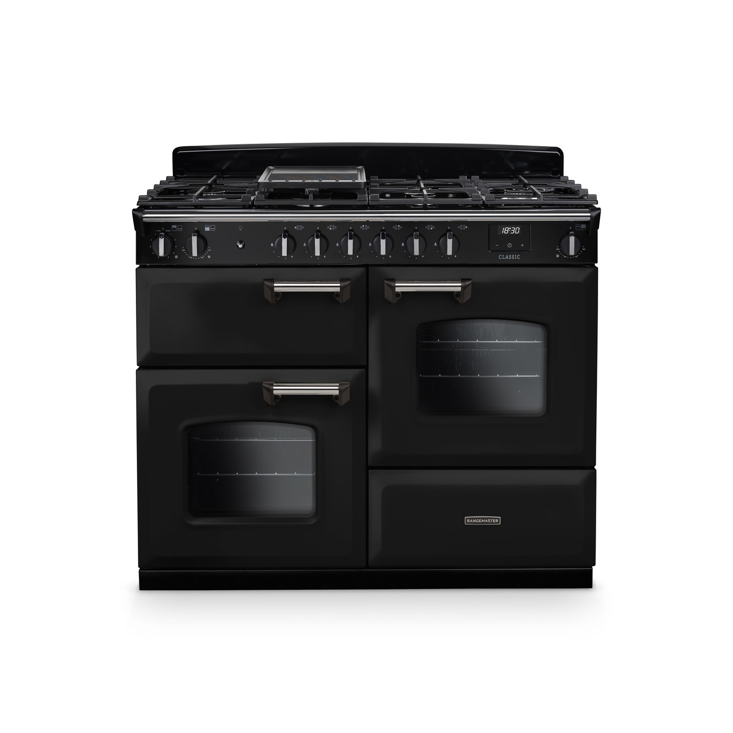 Classic 110cm Dual Fuel Range Cooker Gloss