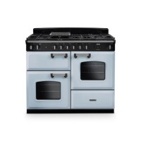 Rangemaster Classic 110cm Dual Fuel Range Cooker - Misty Blue
