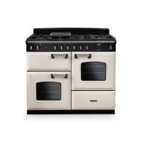 Rangemaster Classic 110cm Dual Fuel Range Cooker - Pale Cream