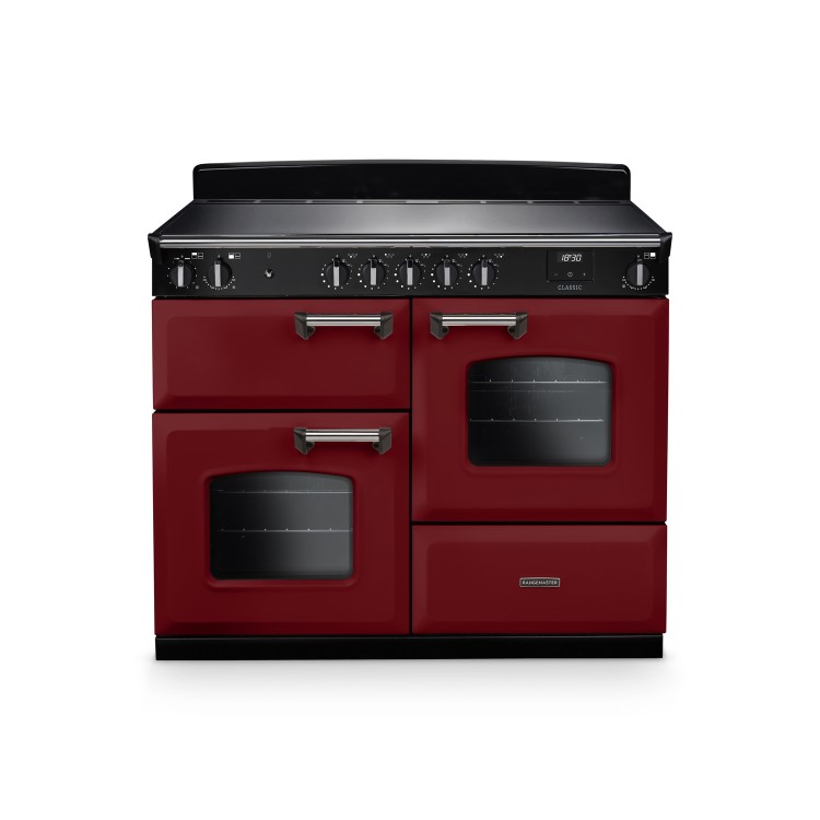 Rangemaster Classic 110cm Induction Range Cooker - Bordeaux