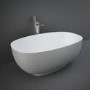 Grey Freestanding Double Ended Bath 1400 x 700mm - RAK Ceramics