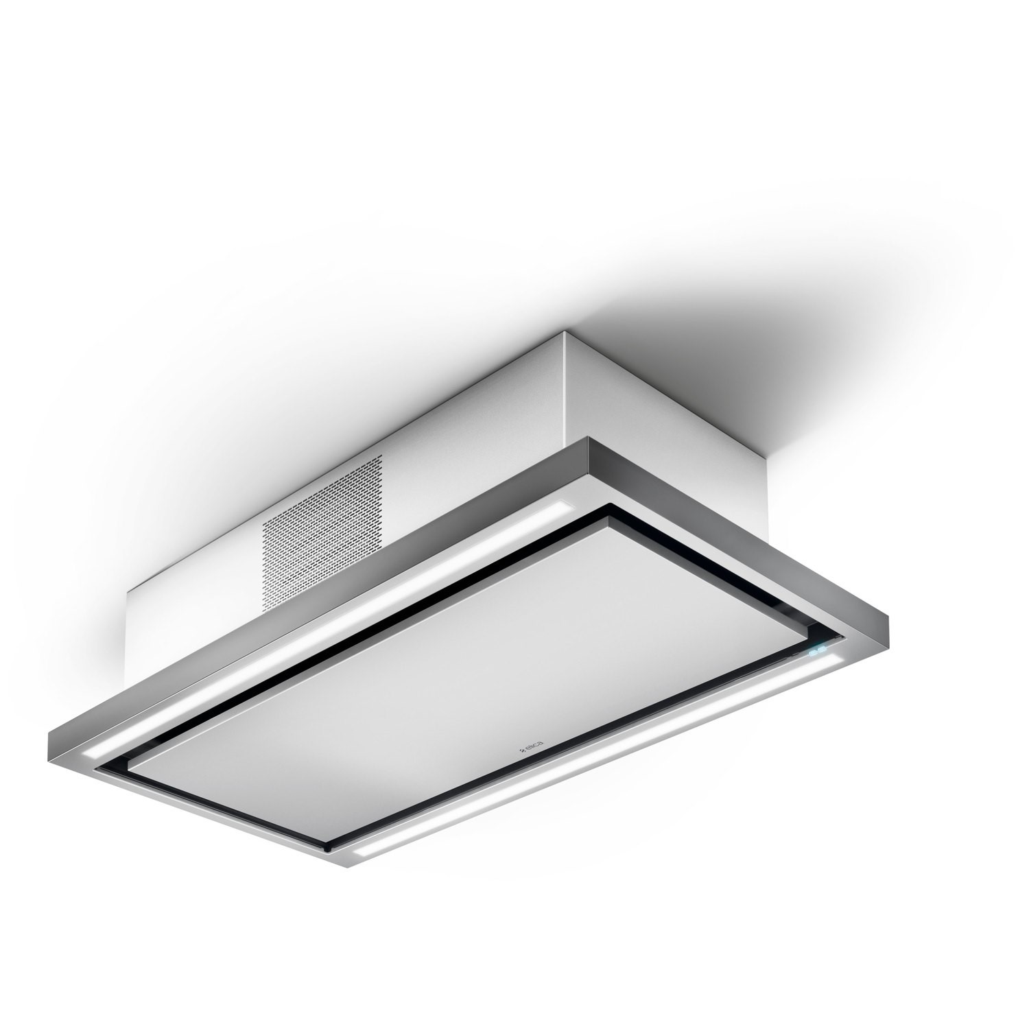 Elica CLOUD-SEVEN-RC 90 cm Ceiling Cooker Hood - Stainless Steel - For Recirculating Ventilation