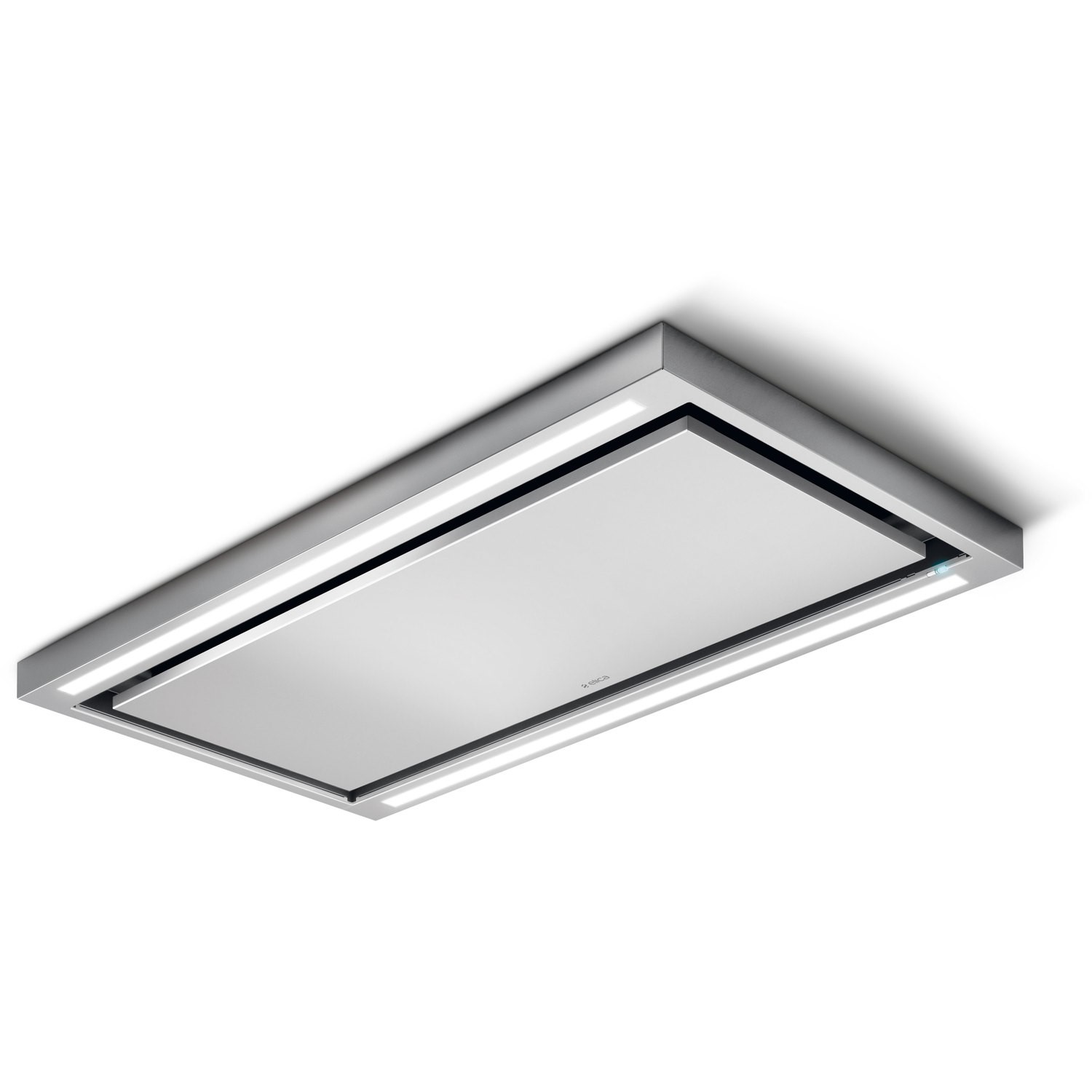 Elica CLOUD-SEVEN-DO Cloud 7 90cm Ceiling Extractor Cooker Hood - Stainless Steel