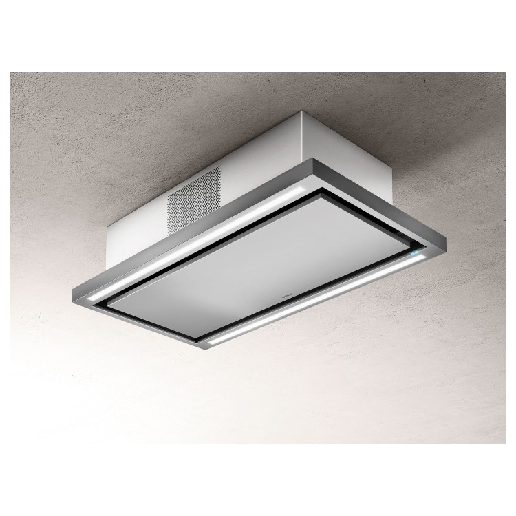 Refurbished Elica Cloud 7 CLOUD-SEVEN-DO 90cm Ceiling Extractor Cooker Hood Stainless Steel