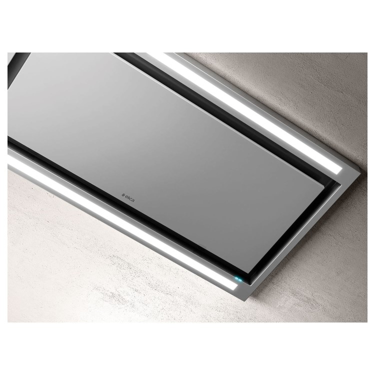 Refurbished Elica Cloud 7 CLOUD-SEVEN-DO 90cm Ceiling Extractor Cooker Hood Stainless Steel