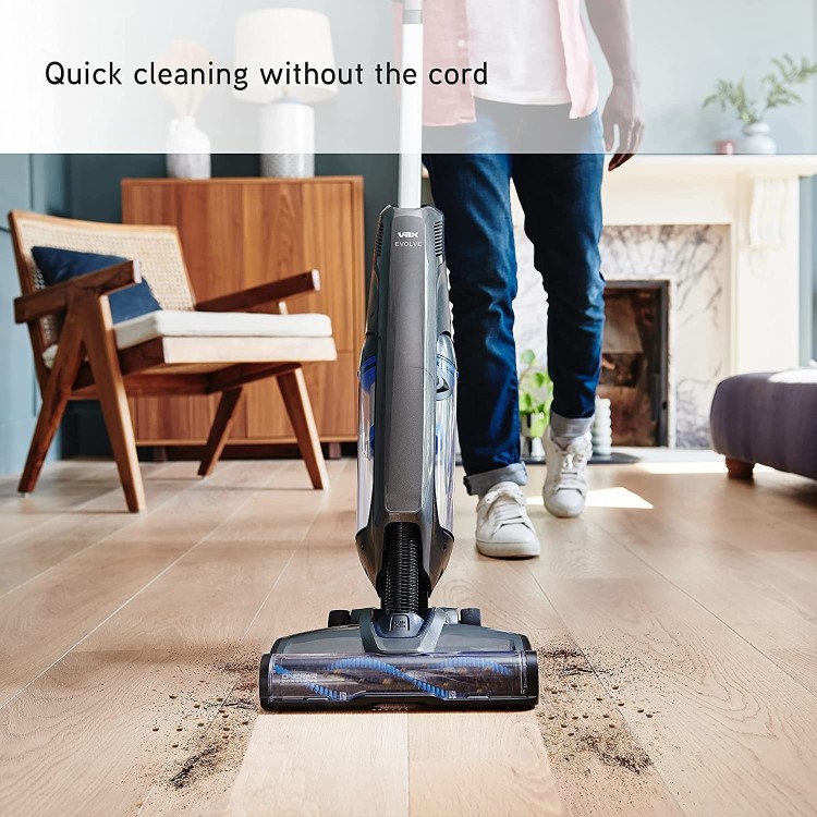 Vax ONEPWR Evolve Cordless Vacuum Cleaner - Grey & Blue