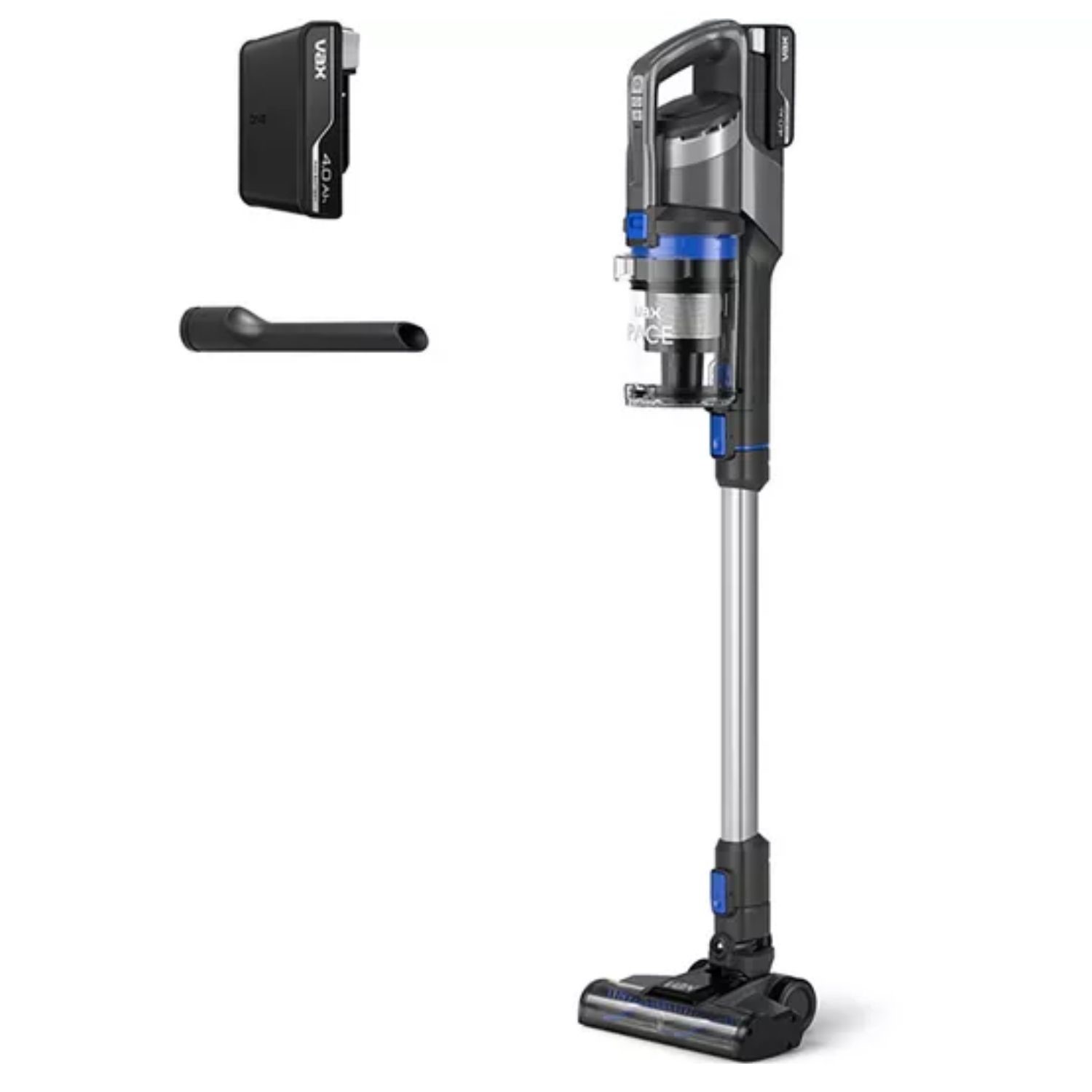 Photos - Vacuum Cleaner VAX Pace Cordless  - Graphite & Blue CLSV-PAKS 