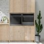 Caple Sense Combination Microwave Oven - Gunmetal