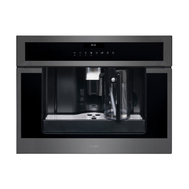 Caple Fully Automatic Built-In Coffee Machine - Gunmetal Grey