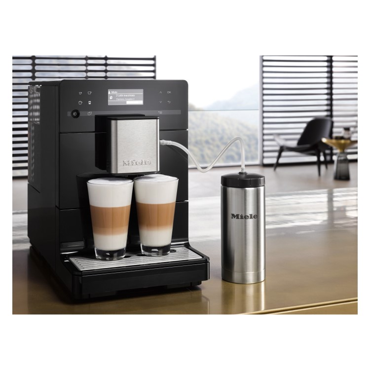 Miele CM5300 Bean to Cup Coffee Machine - Obsidian Black