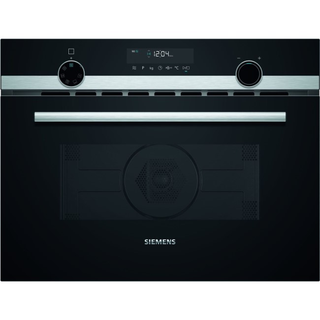 Siemens iQ500 Built-In Combination Microwave Oven and Grill - Stainless Steel