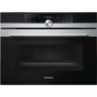 GRADE A1 - Siemens CM633GBS1B iQ700 Built In Compact Electric Single Oven with Microwave Function - Stainless Steel