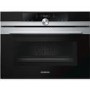 GRADE A1 - Siemens CM633GBS1B iQ700 Built In Compact Electric Single Oven with Microwave Function - Stainless Steel